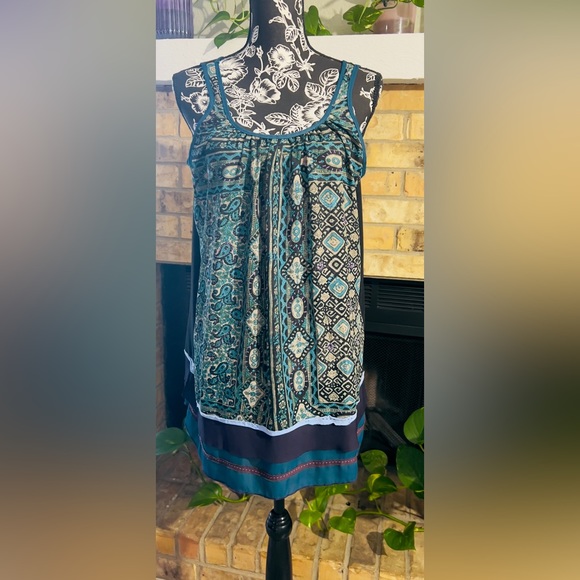 Anthropologie Tops - Anthropologie One September Caldera Tunic Tank Size XS NWOT